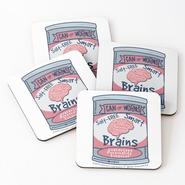 Item preview, Can-of-Worms Brand Salt-Free Smart Brains designed and sold by NeatlineFX.