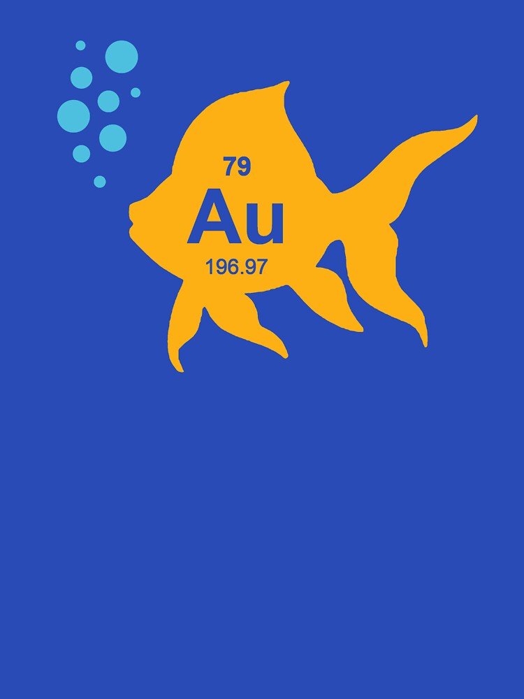 Thumbnail 7 von 7, Essential T-Shirt, blub! Wer liebt Goldfische nicht? Tolles Geschenk oder T-Shirt für Fisch- und Chemieliebhaber.
designt und verkauft von TheShirtYurt.