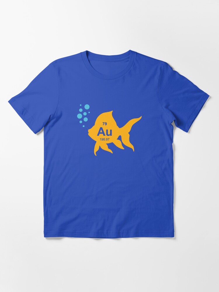 Thumbnail 3 von 7, Essential T-Shirt, blub! Wer liebt Goldfische nicht? Tolles Geschenk oder T-Shirt für Fisch- und Chemieliebhaber.
designt und verkauft von TheShirtYurt.