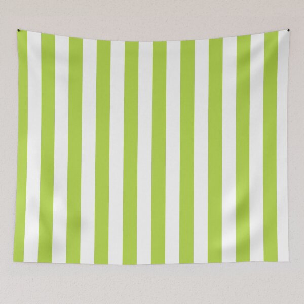 Item preview, Pastel Green and White Vertical Stripes Pattern designed and sold by Llawb.
