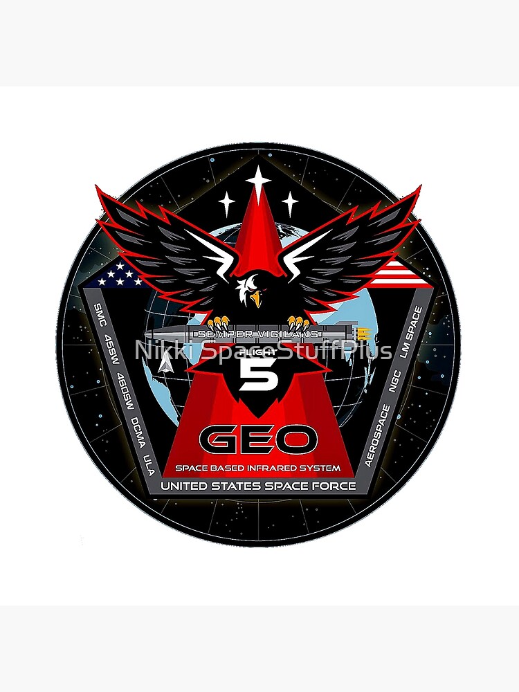 SBIRS GEO-5 Logo Tote Bag for Sale by Nikki SpaceStuffPlus