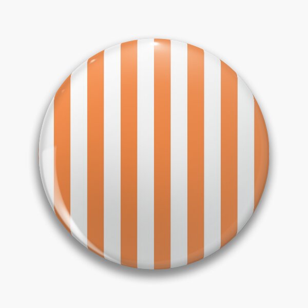 Item preview, Orange and White Vertical Stripes Pattern designed and sold by Llawb.