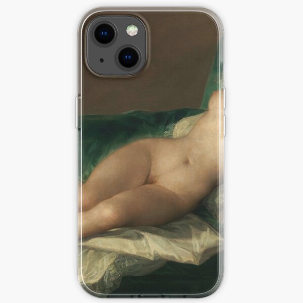 La maja desnuda. #Painting by Francisco de Goya. #NudeMaja, #NakedMaja #nude iPhone Soft Case