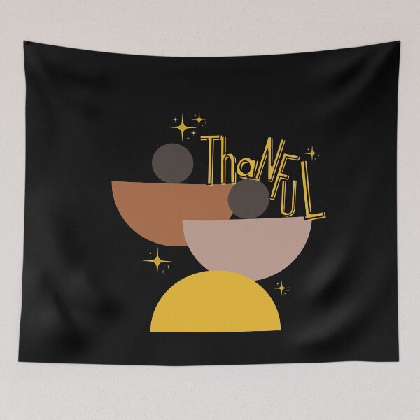 Item preview, Thankful Mid-Century Retro Design designed and sold by concettaellis.
