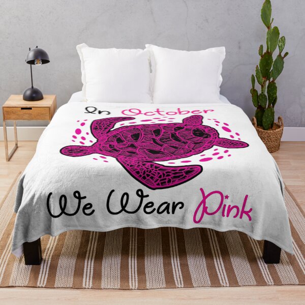 Item preview, In October We Wear Pink designed and sold by sprintmoon.