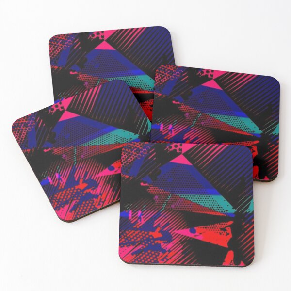 Item preview, Fantastic Color Triangles Lines designed and sold by MusicSkateboard.