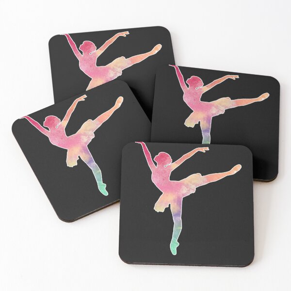 Item preview, Ballet Ballerina Colorful Gift Cute Love Ballet Ballerina Silhouette Ballet Dancer Gift Ballet Dancing  designed and sold by LusterCraft.