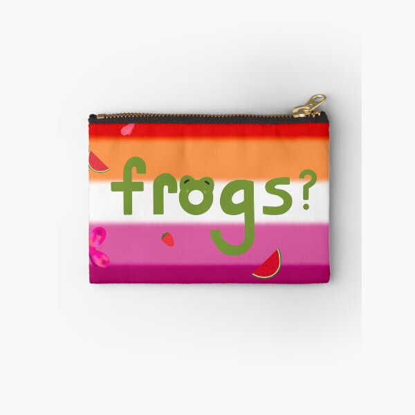 Item preview, Frogs lesbian flag designed and sold by artemisizzy.