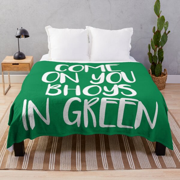Item preview, COME ON YOU BHOYS IN GREEN, Glasgow Celtic Football Club White Text Design designed and sold by MacPean.
