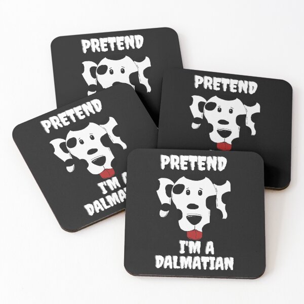 Item preview, Pretend I'm A Dalmatian Halloween Funny Costume Party Gift with a cute Dalmatian  designed and sold by Goozy Outfits.