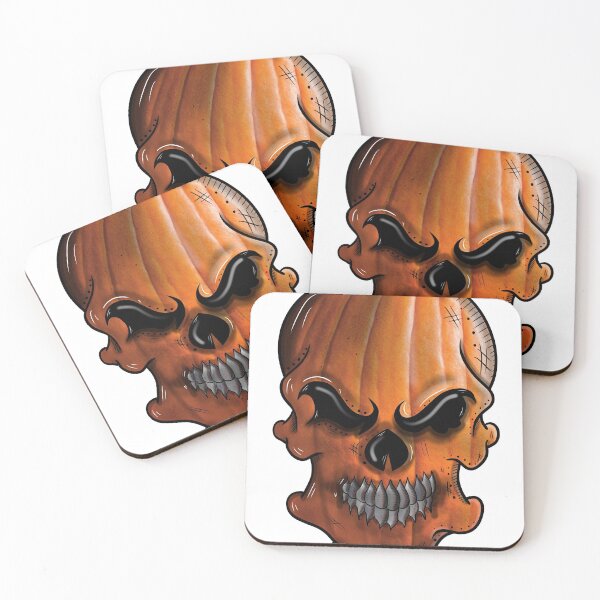 Item preview, Pumpkin Skull designed and sold by MABbluefields.