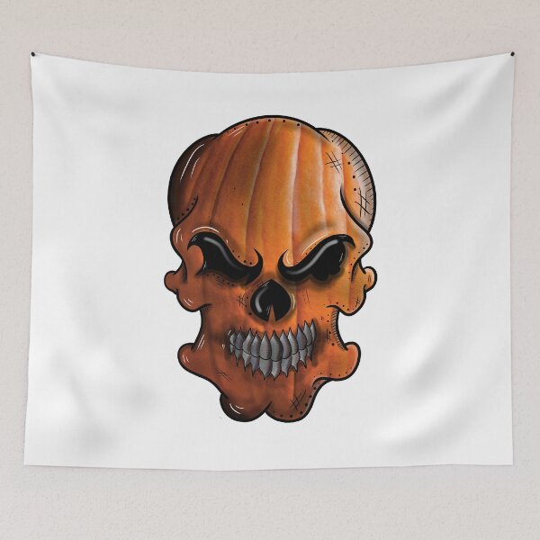 Item preview, Pumpkin Skull designed and sold by MABbluefields.