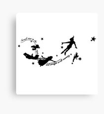 Second Star Peter Pan Canvas Print