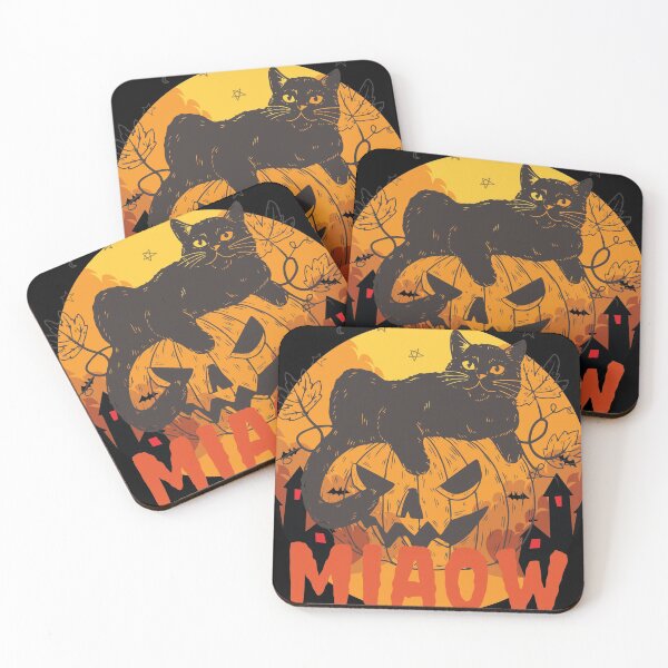 Item preview, Black Cat Happy Halloween T-shirt designed and sold by AMASOTGN.