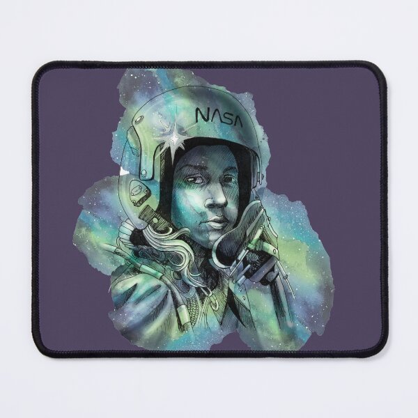 Item preview, Ellen Ochoa First Latina Woman Astronaut in Pilot Suit designed and sold by CecyLL.