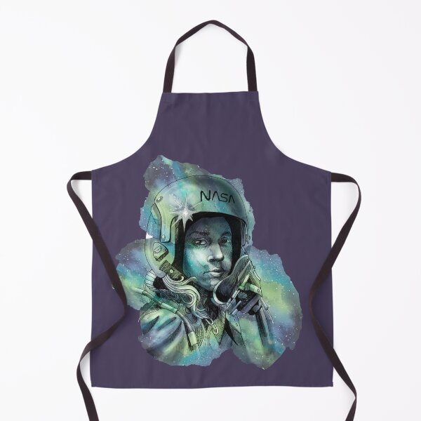 Item preview, Ellen Ochoa First Latina Woman Astronaut in Pilot Suit designed and sold by CecyLL.