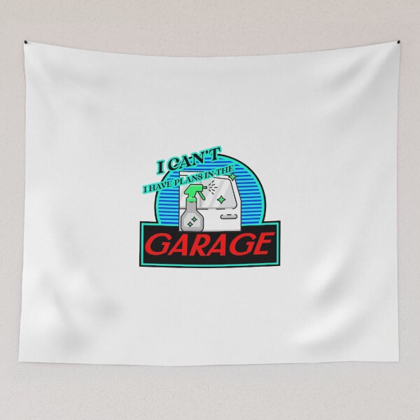 Item preview, I CAN'T I HAVE PLANS IN THE GARAGE funny shirt designed and sold by BestCoolStuff.