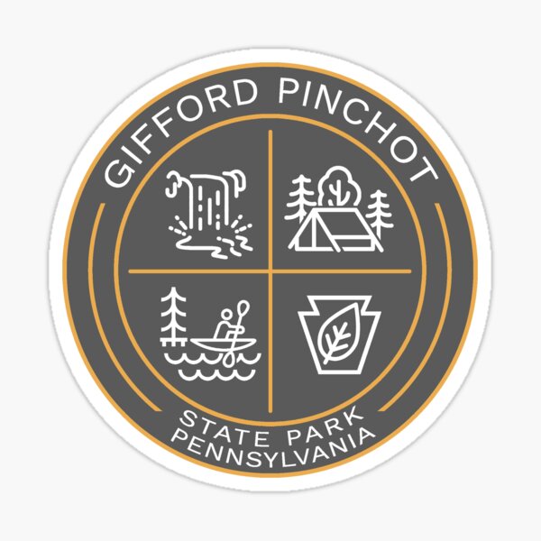Item preview, Gifford Pinchot State Park Heraldic Logo designed and sold by VanyaKar.