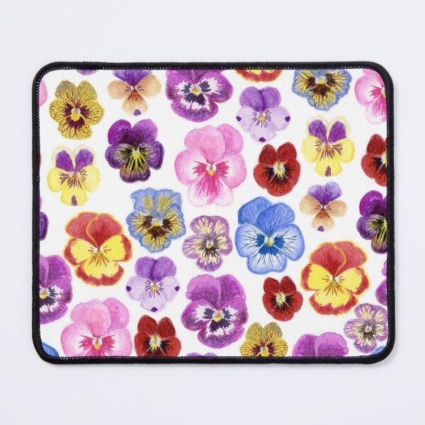 Item preview, Watercolor Pansies Pattern designed and sold by paintedpansy.
