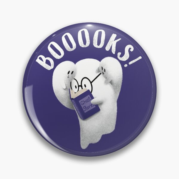 Item preview, Booooks! - Cute Ghost Reading The Book - Funny Book Lover designed and sold by ShyOwlet.