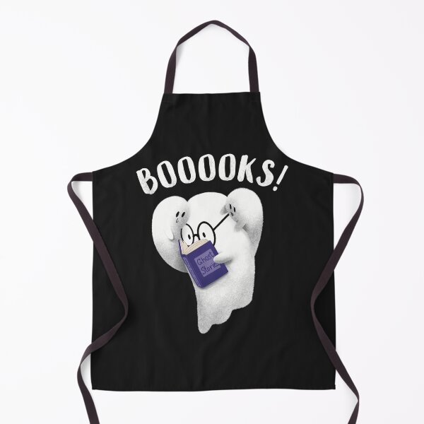 Item preview, Booooks! - Cute Ghost Reading The Book - Funny Book Lover designed and sold by ShyOwlet.