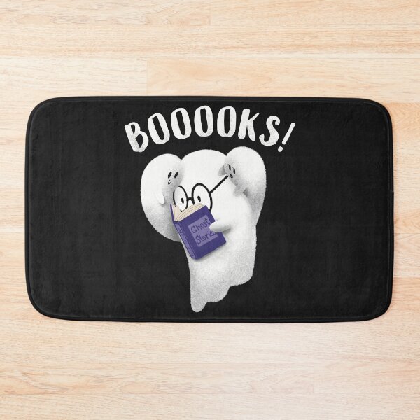 Item preview, Booooks! - Cute Ghost Reading The Book - Funny Book Lover designed and sold by ShyOwlet.