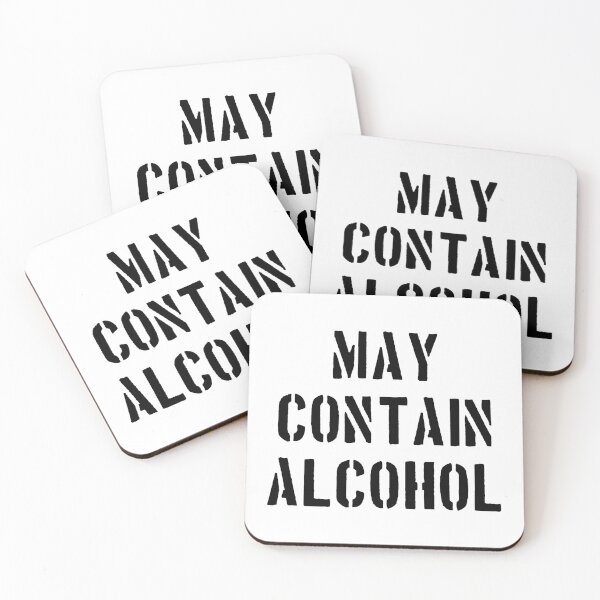 Item preview, May contain alcohol T-shirt design designed and sold by MissDewi.