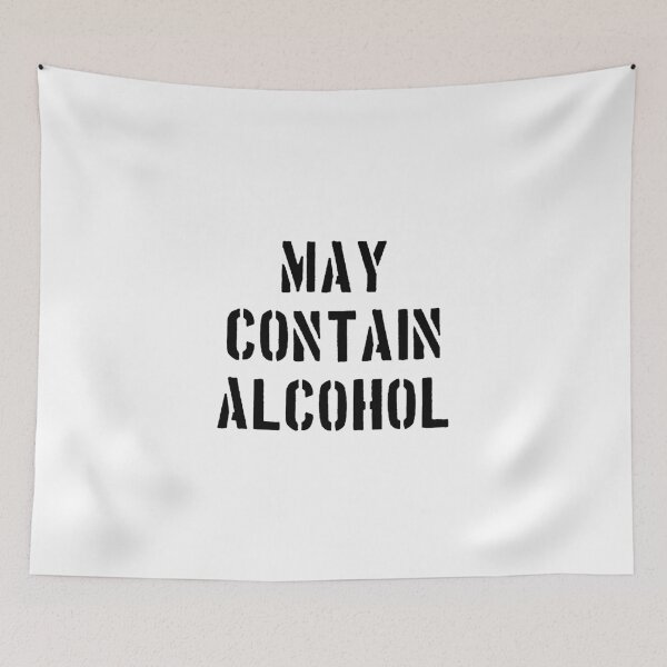 Item preview, May contain alcohol T-shirt design designed and sold by MissDewi.