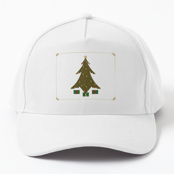 Quilted Christmas Baseball Cap