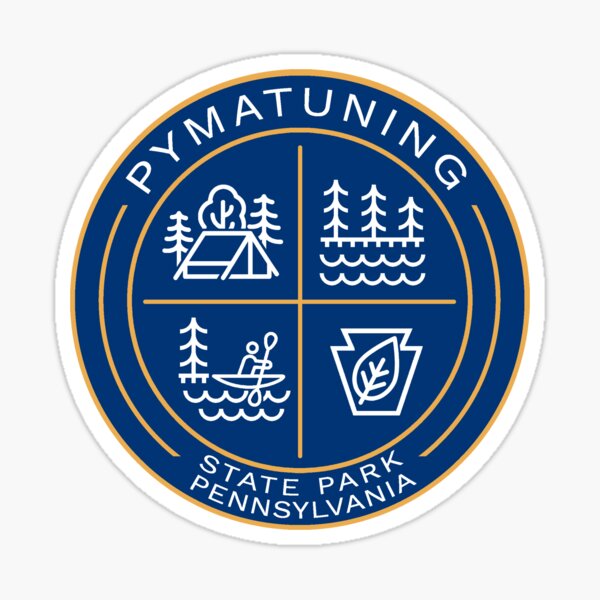 Artikel-Vorschau von Heraldisches Logo des Pymatuning State Park, designt und verkauft von VanyaKar.