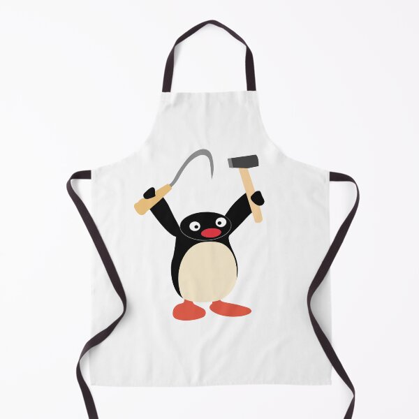 Item preview, Communist Pingu Hammer and Sickle meme designed and sold by gabyshiny.