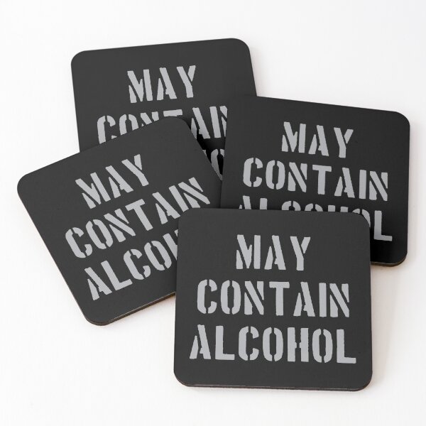Item preview, May contain alcohol T-shirt design designed and sold by MissDewi.