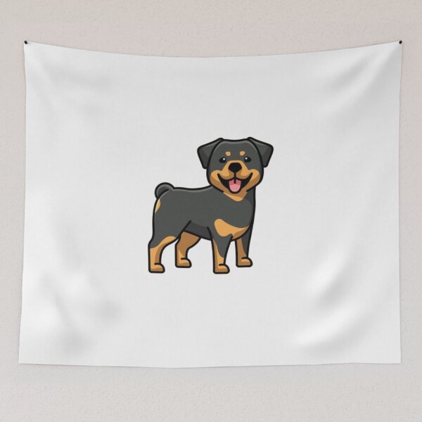 Item preview, Vector Rottweiller designed and sold by Pets-love-it.