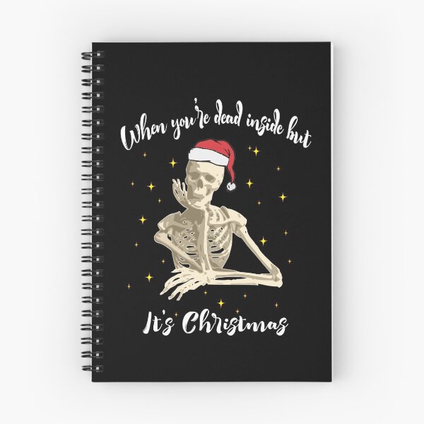 Item preview, When you're dead inside but it's christmas funny xmas sweater designed and sold by kimart18.