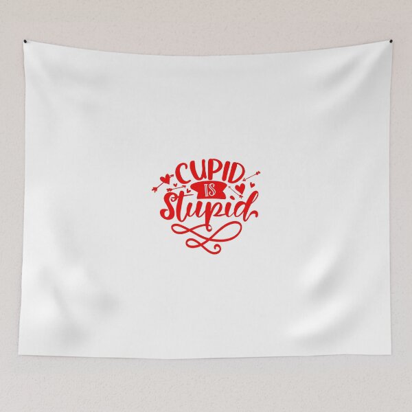 Item preview, Cupid Is Stupid Anti-Valentine's Day designed and sold by Open Canvas.