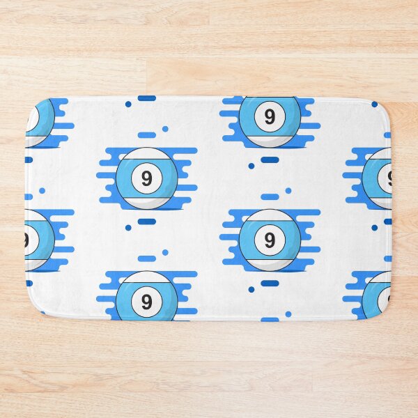 Item preview, Billiard ball on a blue background designed and sold by acidmit.