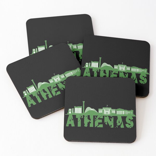 Item preview, Athenas Skyline Fan Vacation Travel Motif designed and sold by Merchandiser099.