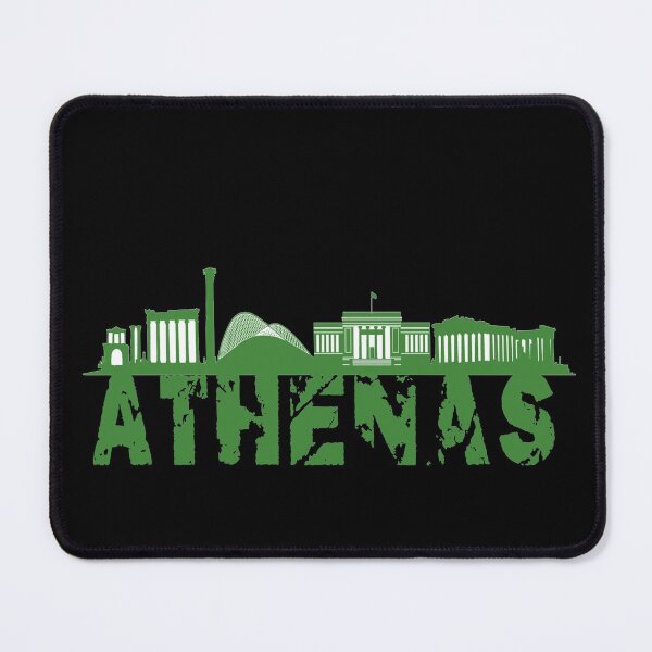 Item preview, Athenas Skyline Fan Vacation Travel Motif designed and sold by Merchandiser099.