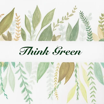 Artwork thumbnail, Think Green by Shelly Moore