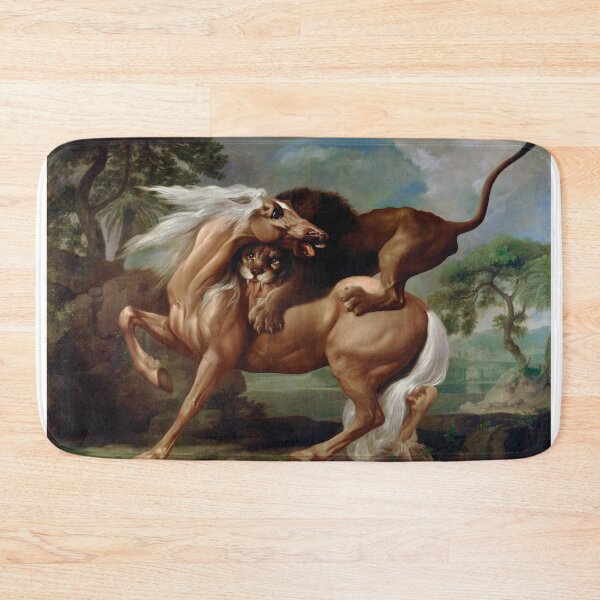 Item preview, A Lion Attacking a Horse designed and sold by tony4urban.