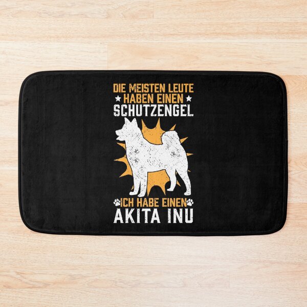 Item preview, Akita Inu Guardian Angel Japanese Dog saying designed and sold by madgrfx.