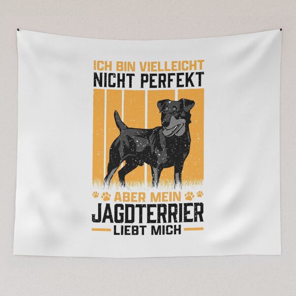 Artikelvorschau, Mein Deutscher Jagdterrier liebt mich Jäger Spruch entworfen und verkauft von madgrfx.