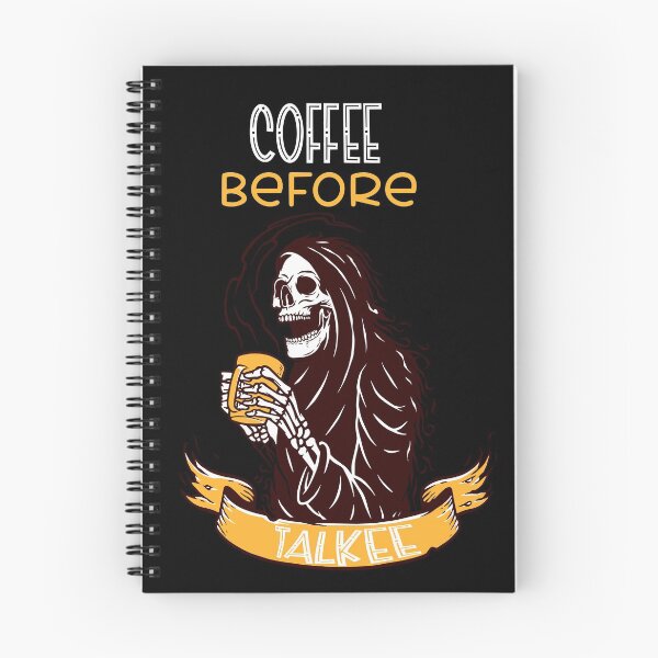 Item preview, Coffee before talkee skull- funny coffee day designed and sold by Designs Of all kinds.