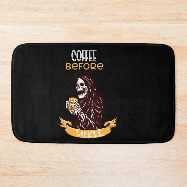 Item preview, Coffee before talkee skull- funny coffee day designed and sold by Designs Of all kinds.