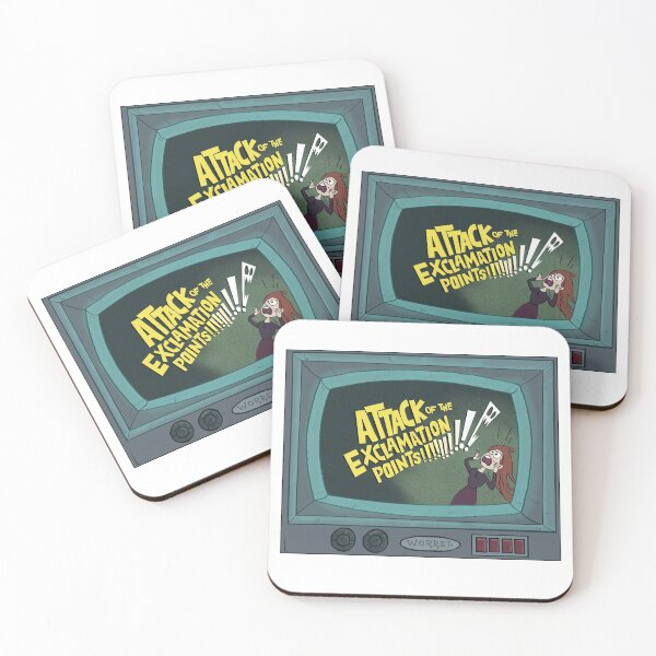 Item preview, Attack of the Exclamation Points!!!! designed and sold by Dark Angel Graphics.