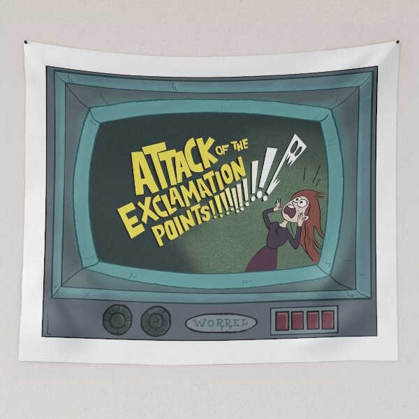 Item preview, Attack of the Exclamation Points!!!! designed and sold by Dark Angel Graphics.