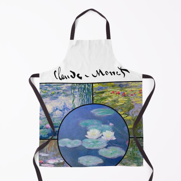 Item preview, Water Lilies Collage - Claude Monet designed and sold by brushandframes.