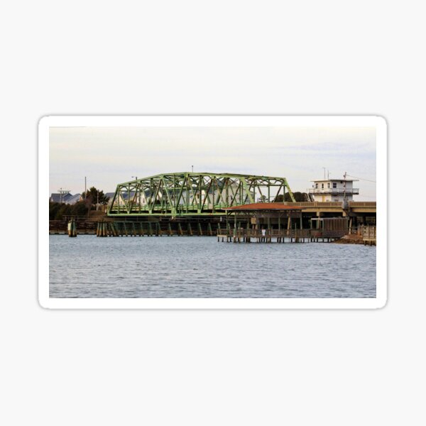 Surf City Swing Bridge Sticker