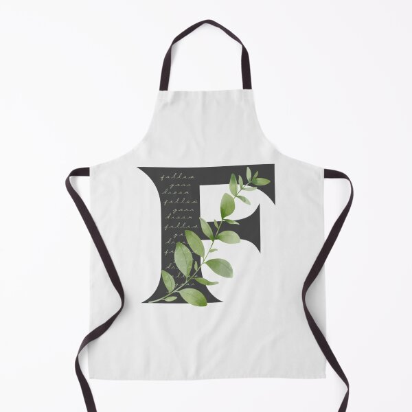 Item preview, Follow Your Dream with F Botanical Letter| Perfect Gift designed and sold by Cane Matha.