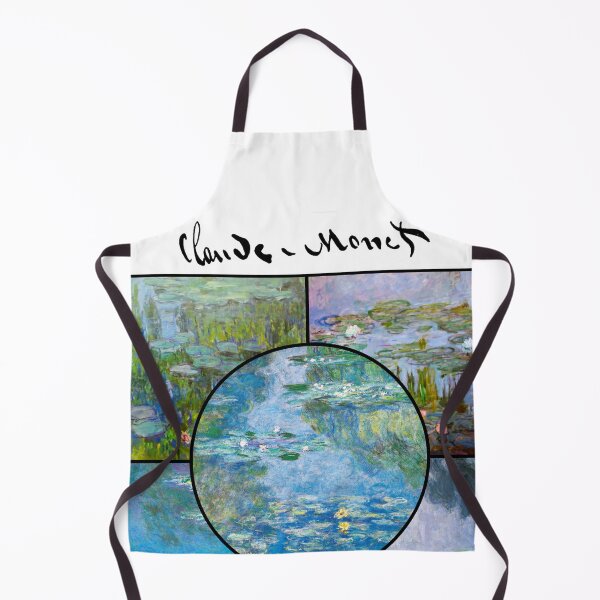 Item preview, Water Lilies Collage - Claude Monet designed and sold by brushandframes.